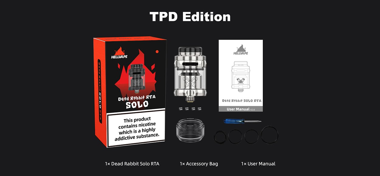 Hellvape Dead Rabbit Solo RTA Atomizer 4ml 9