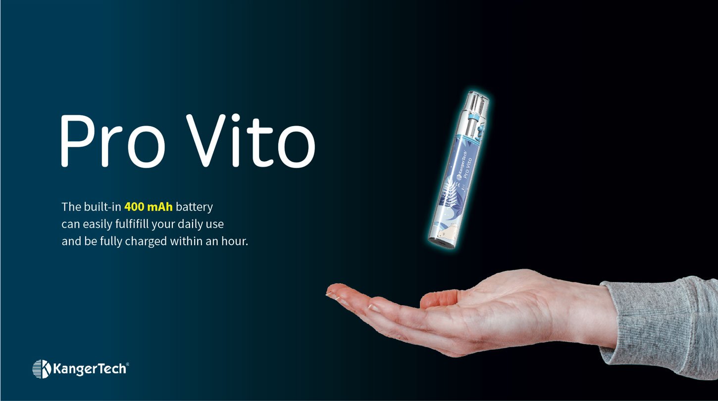 KangerTech Pro Vito Disposable Kit 400mAh 2ml 1