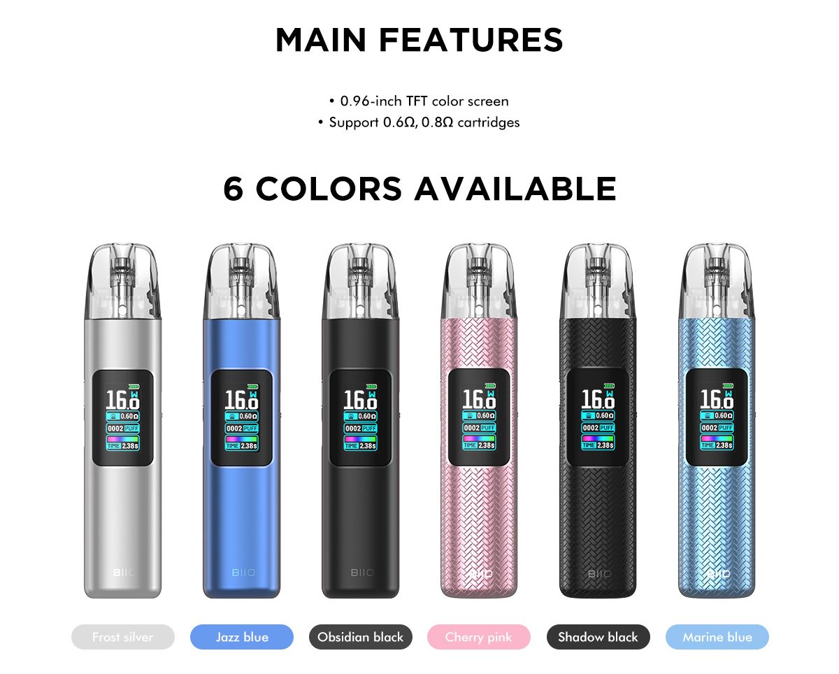 Vandy Vape BIIO Pod System Kit 1000mAh 2ml 2