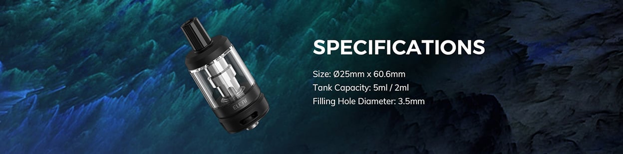 Eleaf Melo C Tank Atomizer 2ml / 5ml 6