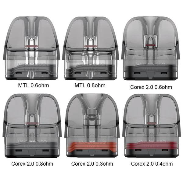 [New] Vaporesso LUXE X / LUXE XR / LUXE XR Max  / LUXE X PRO / LUXE X2 Pod Cartridge 5ml (2pcs/pack)