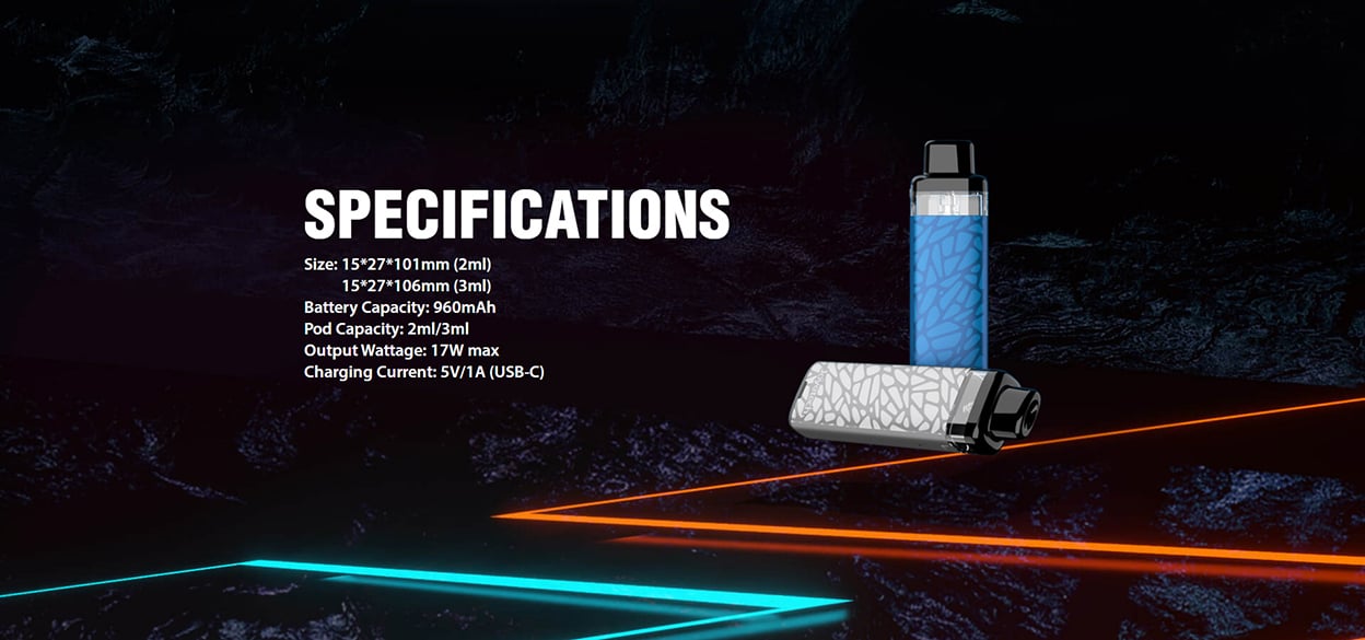 Joyetech EVIO Pod Kit 960mAh 3ml / 2ml 8