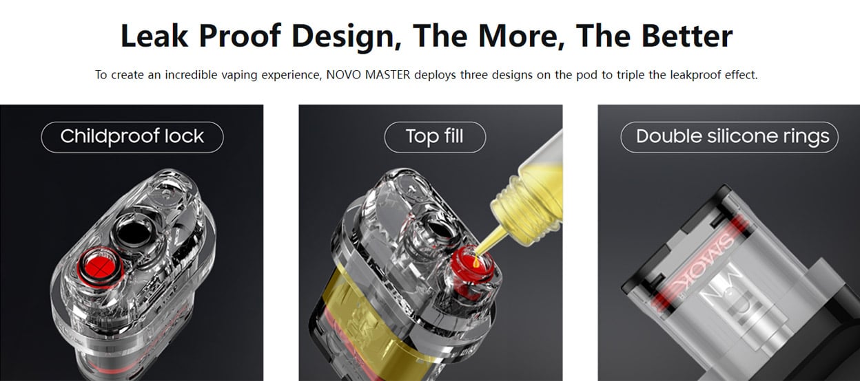 SMOK Novo Master Pod System Kit 1000mAh 2ml 14