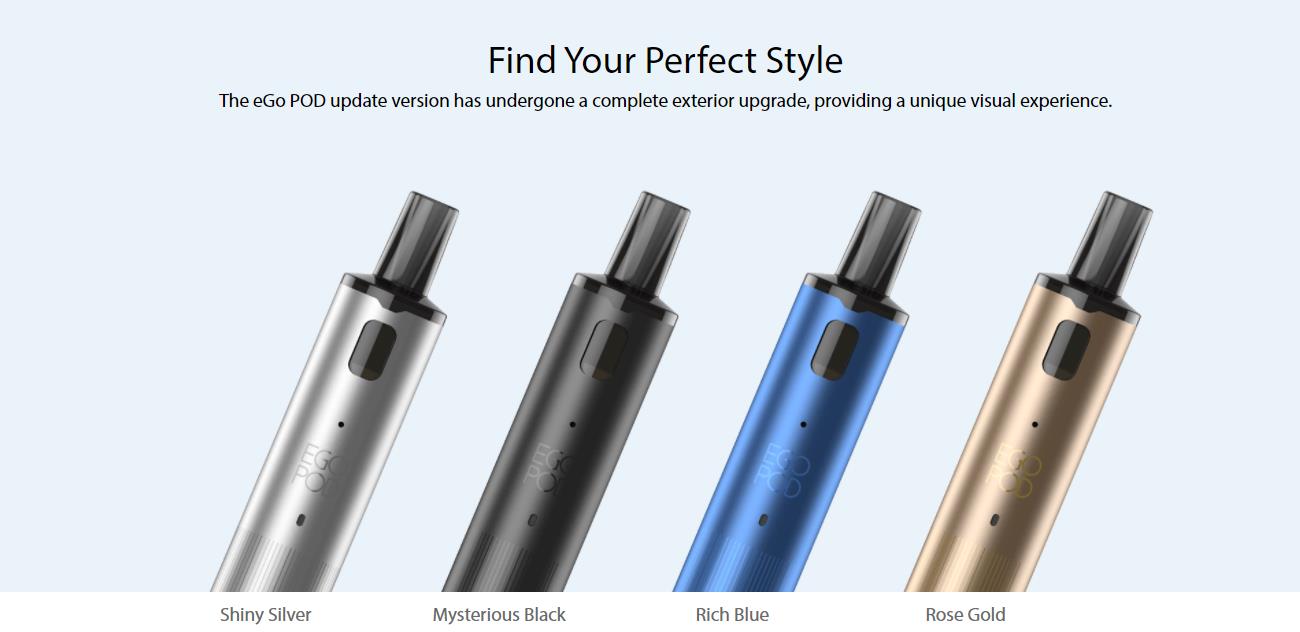 Joyetech eGo Pod System Kit Update Version 1000mAh 2ml 1