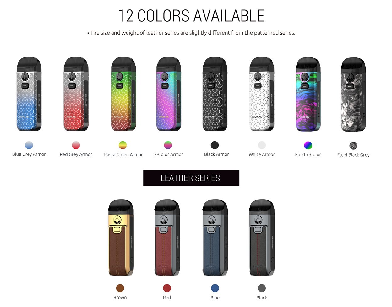 SMOK Nord 4 80W Pod System Kit 2000mAh 4.5ml 3