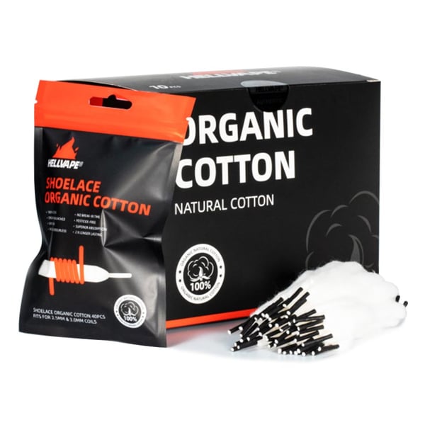 Hellvape Shoelace Organic Cotton (40pcs, ID:3mm)