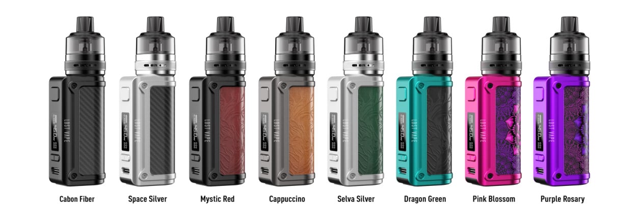 Lost Vape Thelema Mini 45W Box Mod Kit with UB Lite Pod Tank Atomizer 1500mAh 3.5ml 1