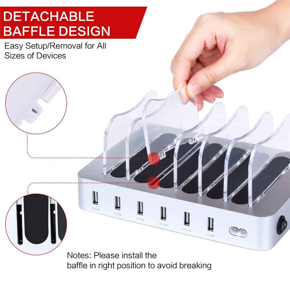 Universal Charging Station (6 USB Ports) 2