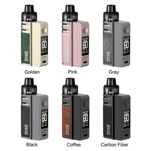 VOOPOO Drag E60 Mod Kit with PNP Pod II 2550mAh 4.5ml