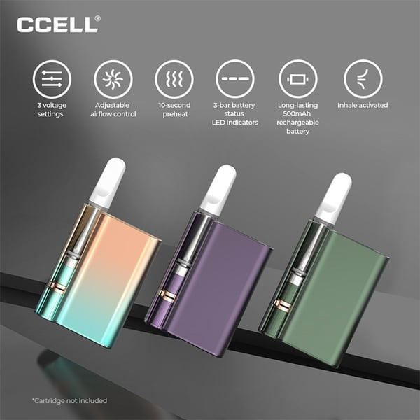 CCELL Palm Pro 510 Vaporizer Battery 500mAh - 画像 (4)