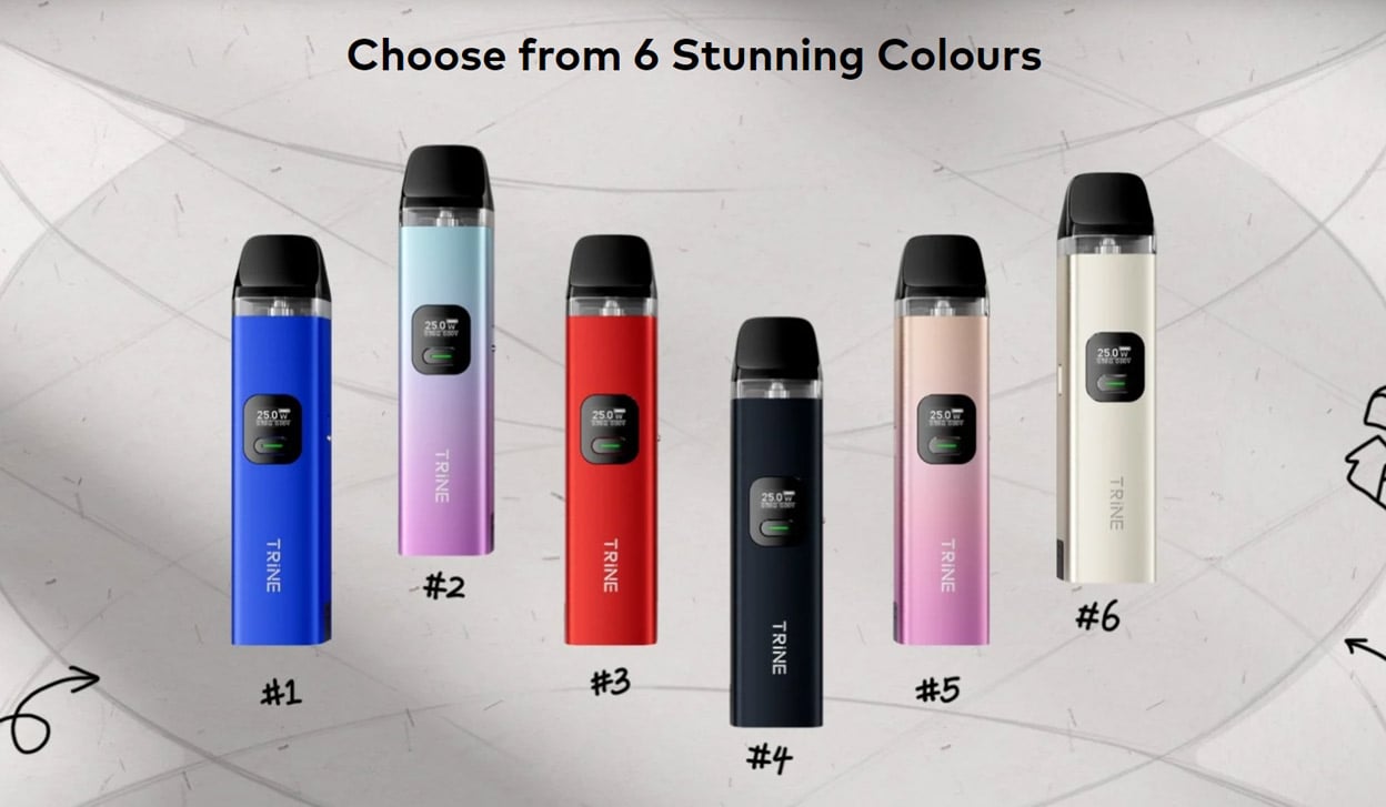 Innokin Trine Pod System Kit 1000mAh 2ml 10