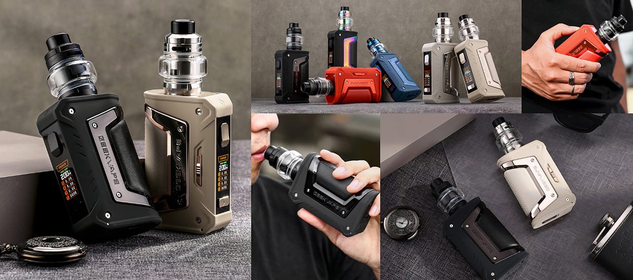 Geekvape L200 (Aegis Legend 2) Classic Mod kit with Z Max Tank Atomizer 6ml 12