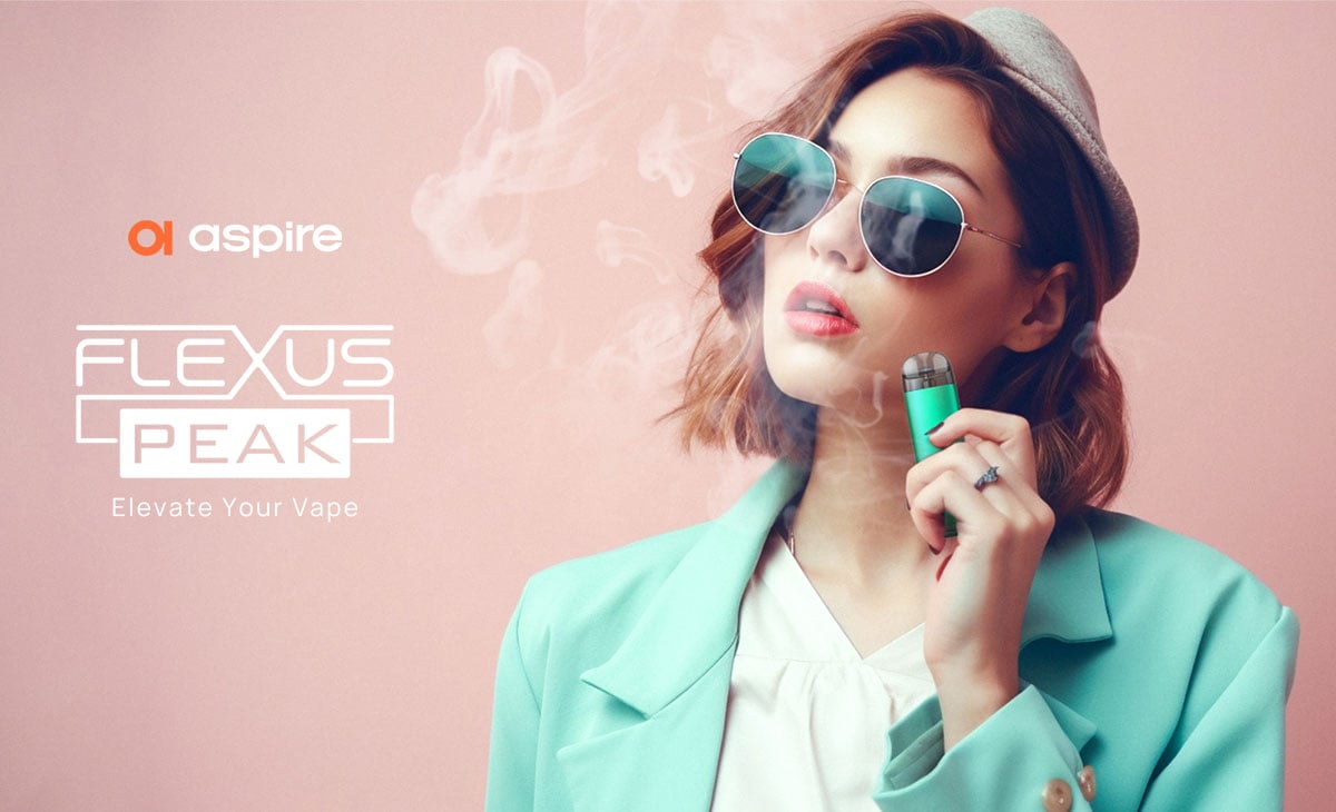 Aspire Flexus Peak Pod System Kit 1000mAh 3ml 1