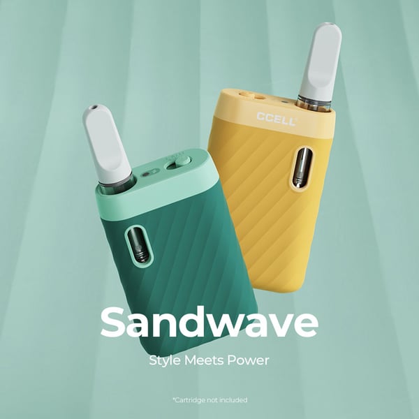 CCELL Sandwave 510 Vaporizer Battery 400mAh - 画像 (5)