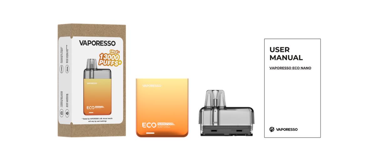 Vaporesso ECO Nano Pod System Kit 1000mAh 6ml 6