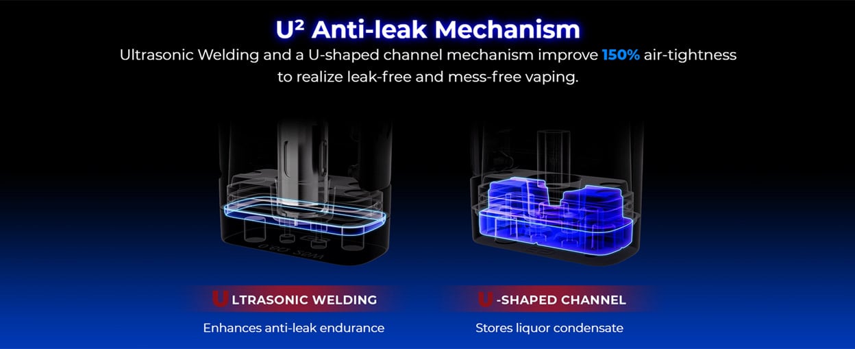 Uwell Caliburn GK3 TENET Pod System Kit 1000mAh 2.5ml 4