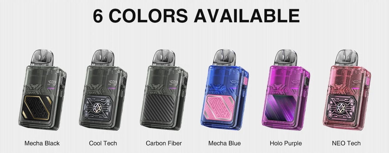 Lost Vape Thelema Elite Art 40 Pod Kit 1400mAh 3ml 11