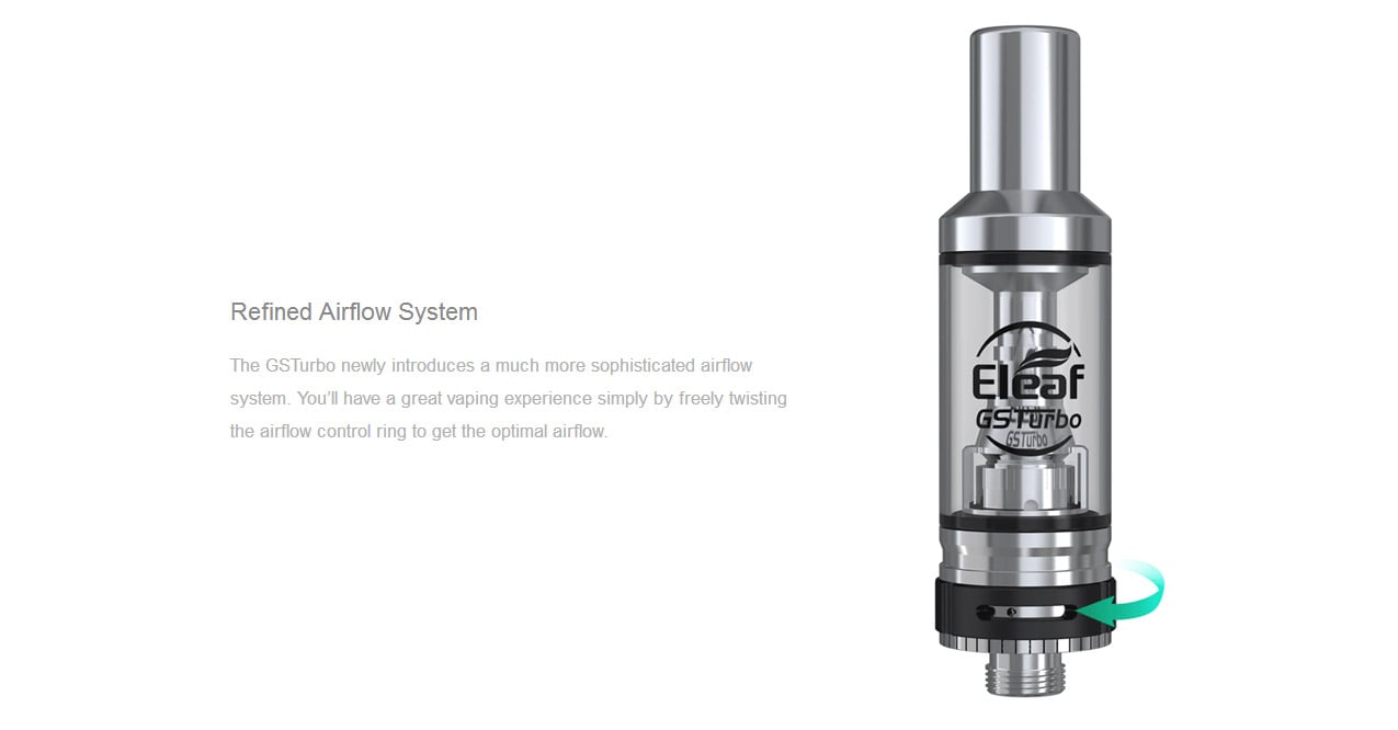 Eleaf GS Turbo Tank Atomizer 1.8ml 3