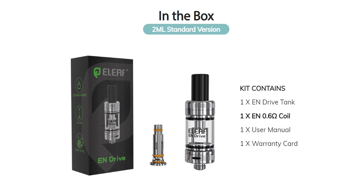 Eleaf En Drive Tank Atomizer 2ml 8