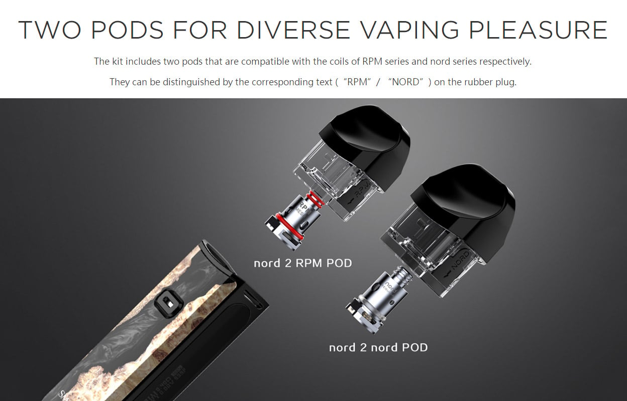 SMOK Nord 2 Pod System Kit 1500mAh 4.5ml 41