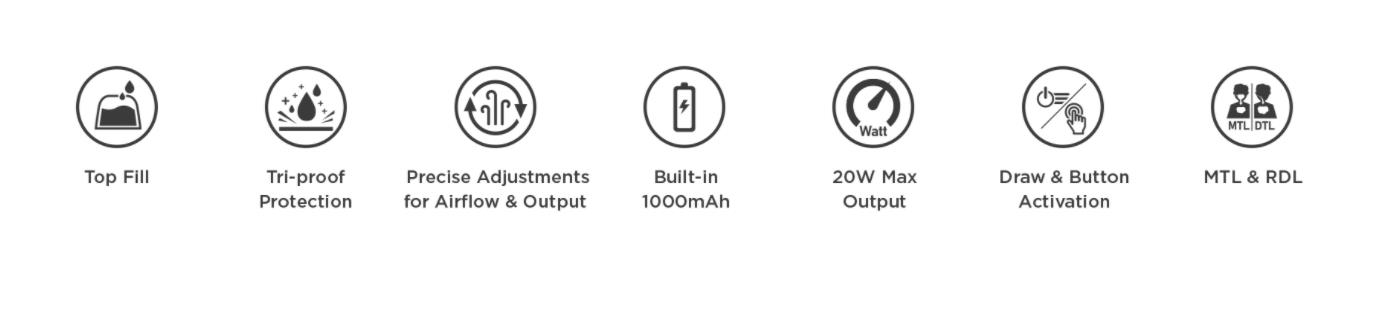 Geekvape AQ Pod System Kit 1000mAh 2ml 1