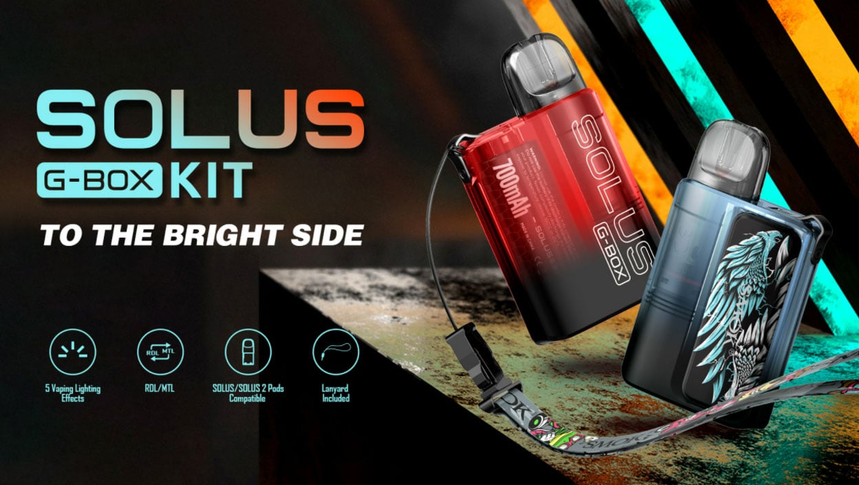 SMOK Solus G-Box Pod System Kit 700mAh 2.5ml 1