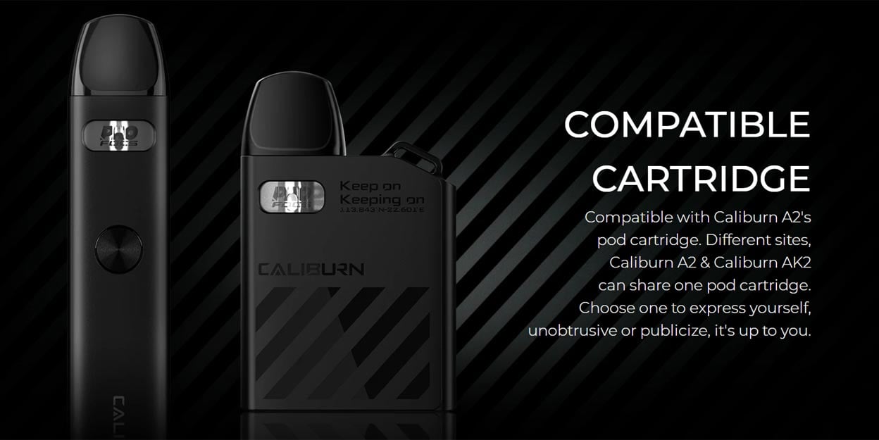 Uwell Caliburn AK2 Pod System Kit 520mAh 2ml 8