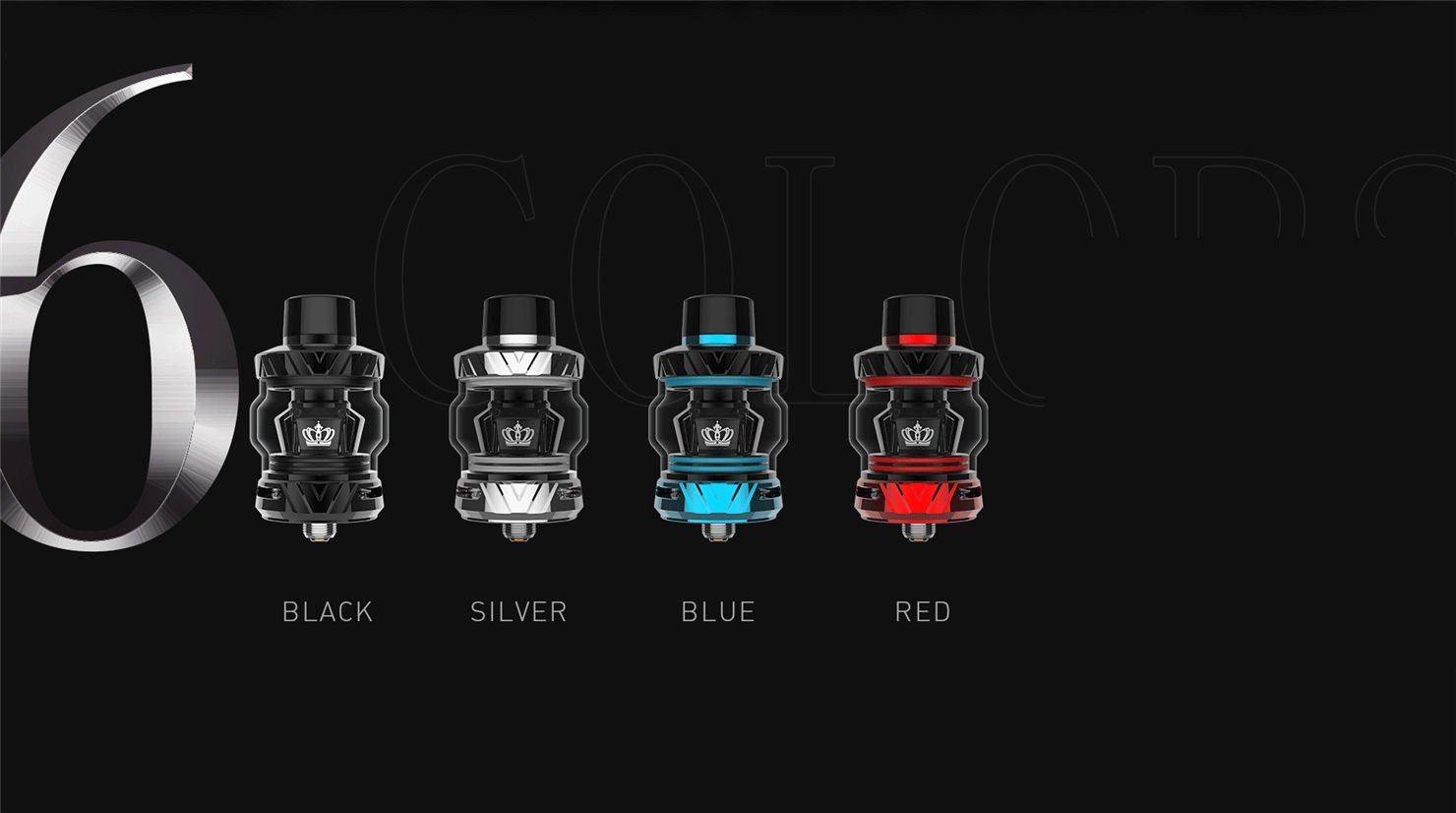 Uwell Crown 5 Tank Atomizer with Childproof 5ml 1