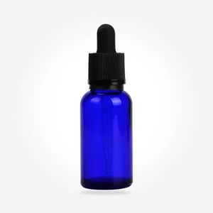 スポイト付き ガラスボトル 30ml ブルー