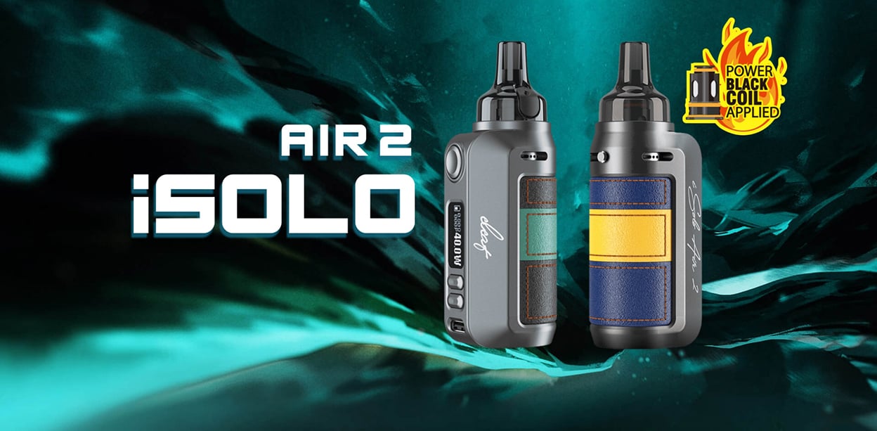 Eleaf iSolo Air 2 Pod Mod Kit with GTL Mini Pod / Eleaf GTL Mini Pod 2 Tank 1500mAh (40W) 2ml 1