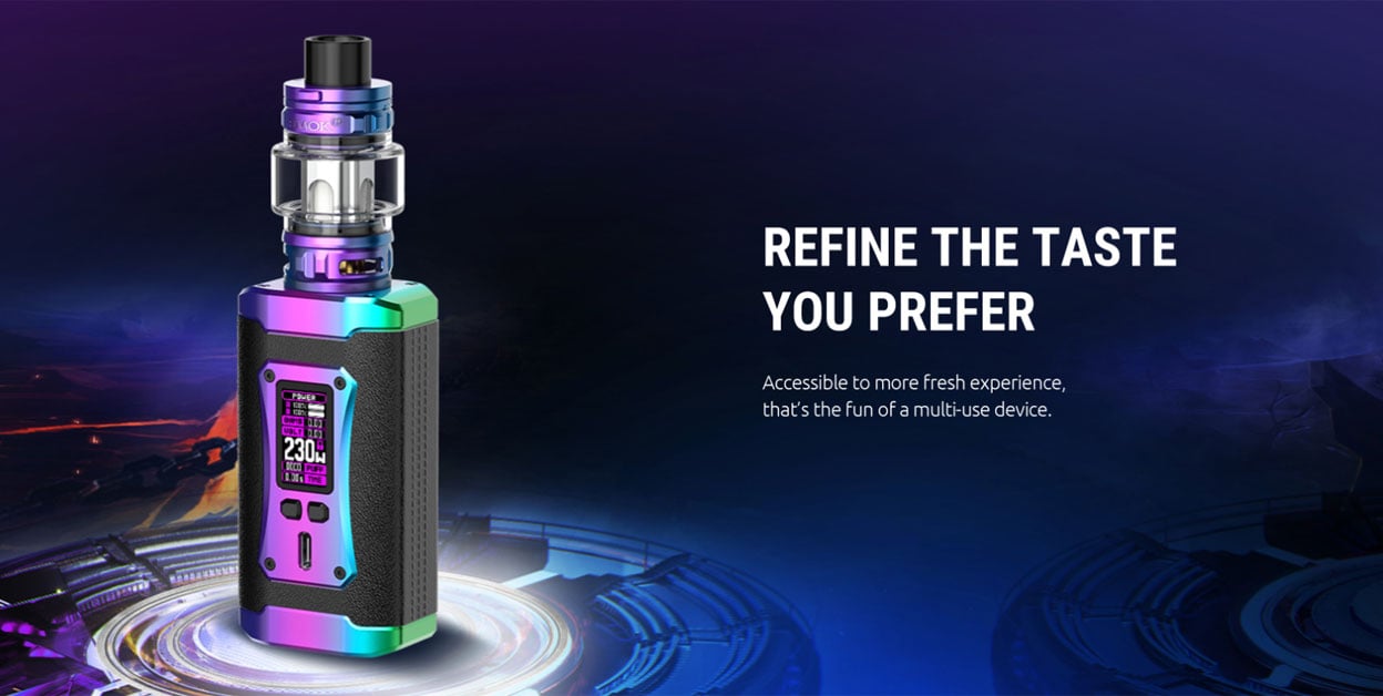 SMOK Morph 2 230W Mod Kit with TFV18 Tank 7.5ml 7