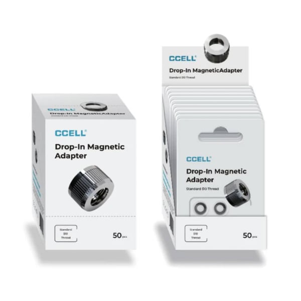 CCELL Drop In Magnetic Adapter (50pcs/pack) 1