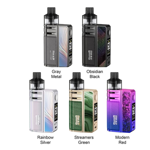 VOOPOO Drag E60 Mod Kit with PNP Pod II 2550mAh 5ml