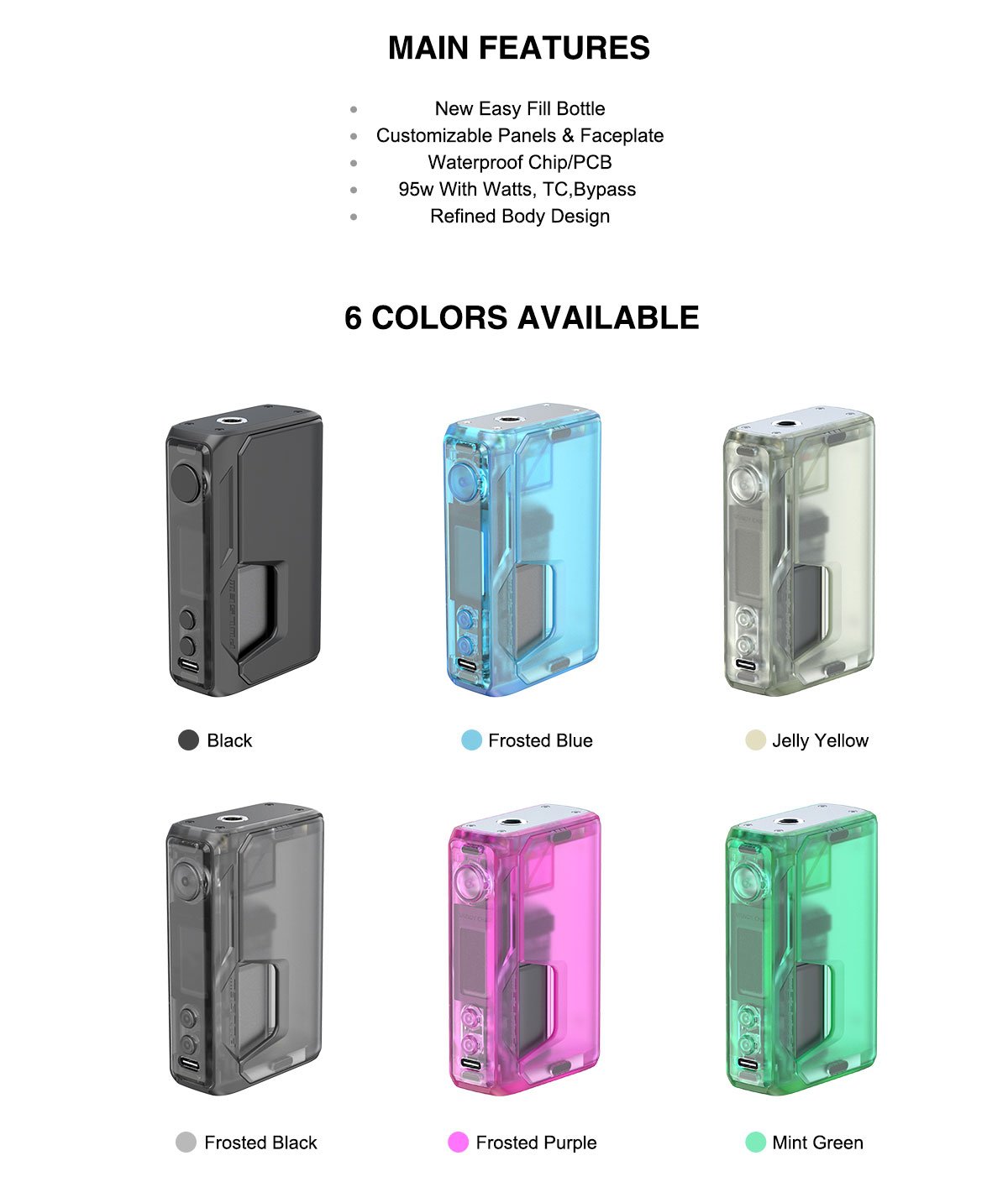 Vandy Vape Pulse V3 95W Squonker Mod 2