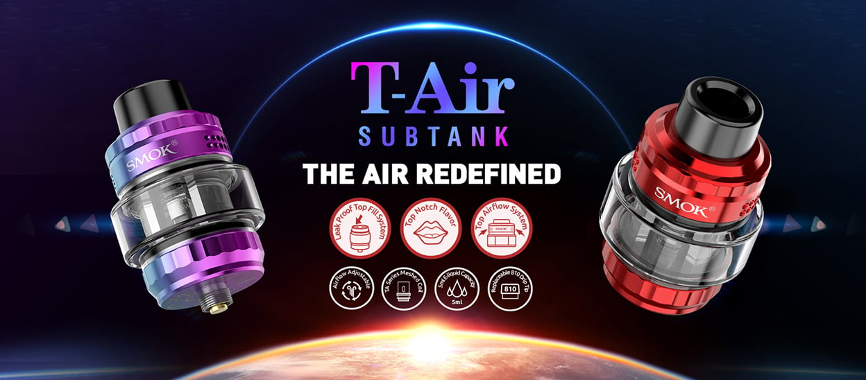 SMOK T-Air Subtank Atomizer 5ml 27