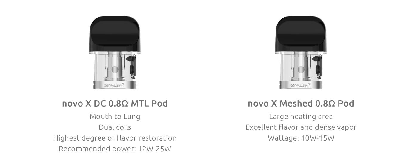 SMOK Novo X Pod Cartridge 2ml (3pcs/pack) 1