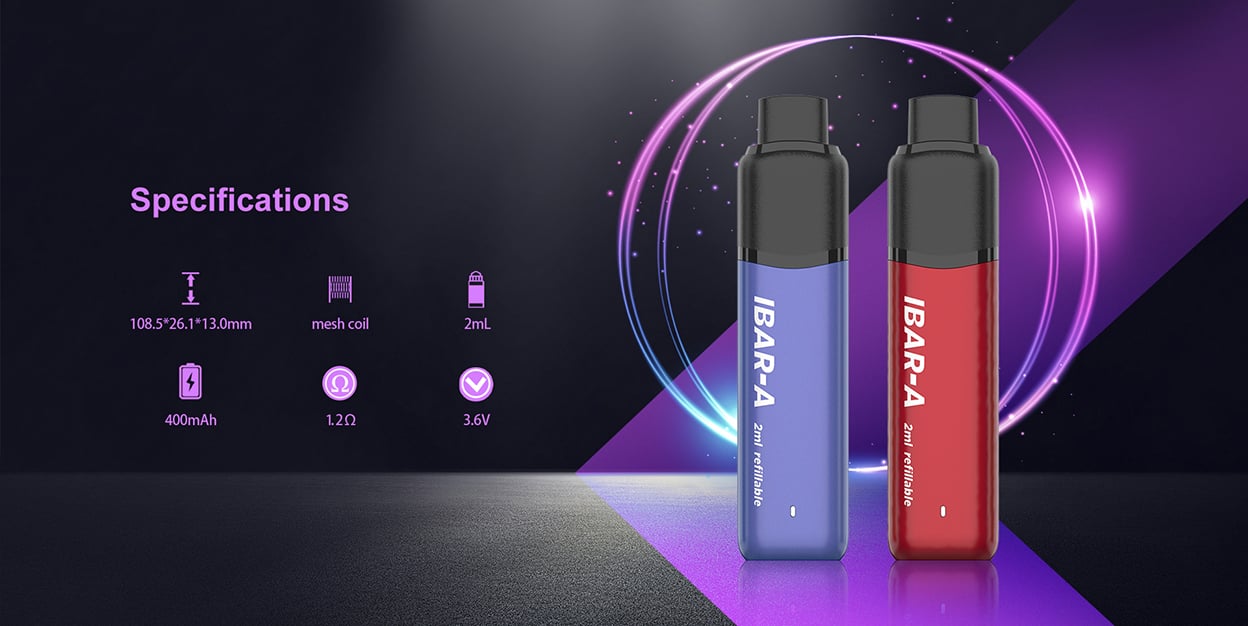 KangerTech IBAR-A Pod System Kit 400mAh 2ml 4