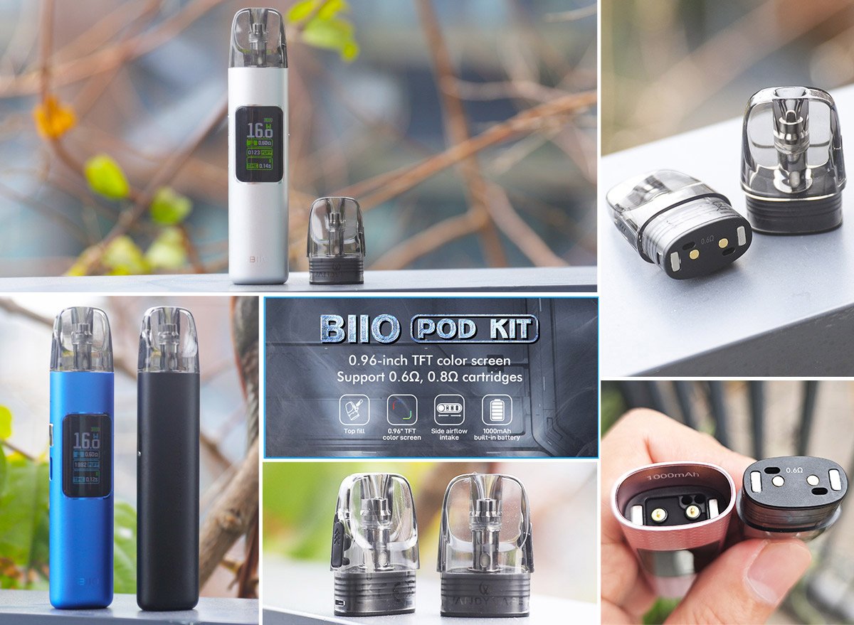 Vandy Vape BIIO Pod System Kit 1000mAh 2ml 13