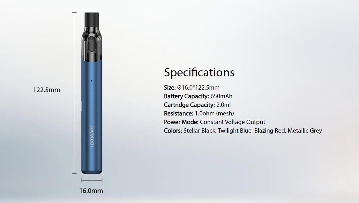 Joyetech eGo AIR 12W Starter Kit 650mAh 2ml 9