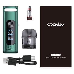 Uwell Crown X Pod System Kit 1500mAh 5.3ml