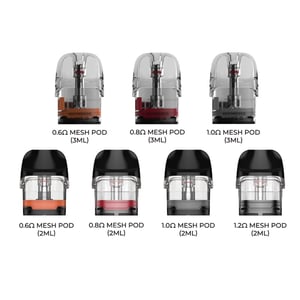 Vaporesso LUXE Q Pod Cartridge for LUXE QS Kit / Luxe Q Kit / LUXE Q2 Kit / LUXE Q2 SE Kit 2ml / 3ml (4pcs/pack)