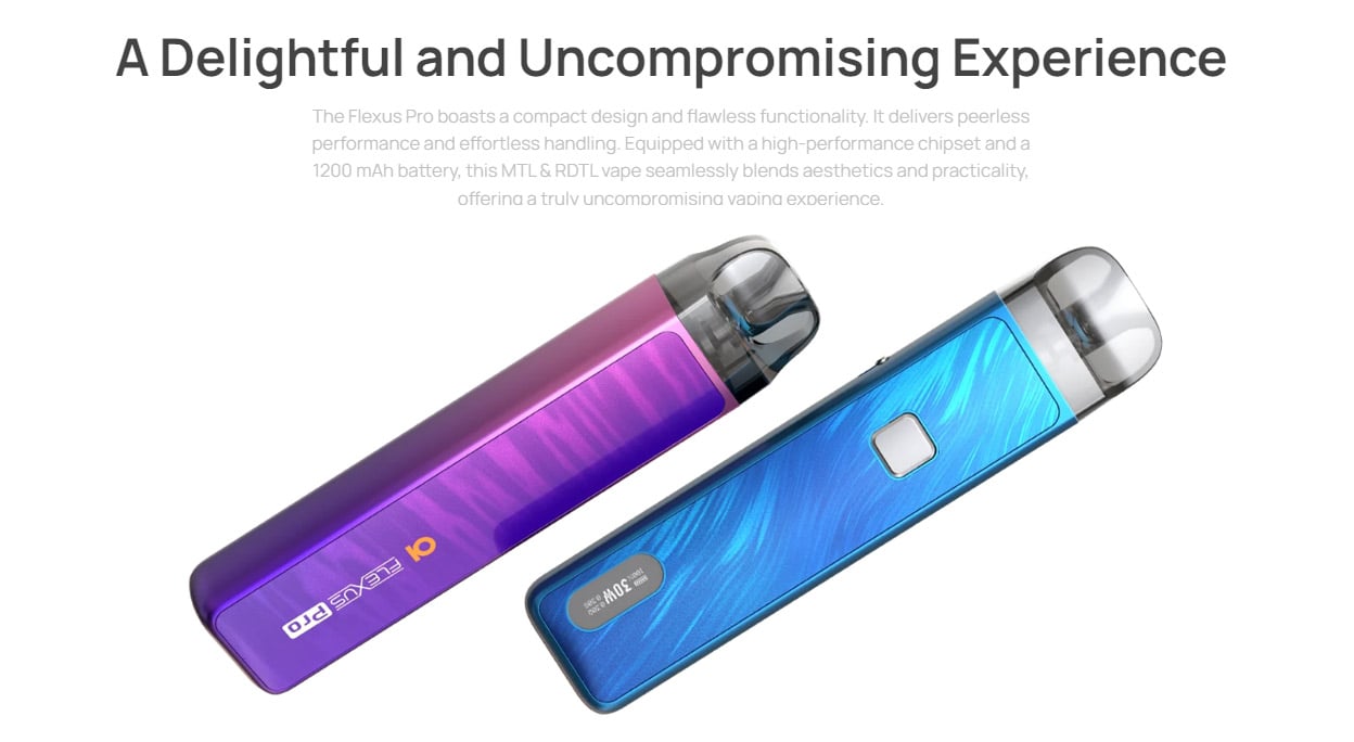 Aspire Flexus Pro Pod System Kit 1200mAh 3ml 3