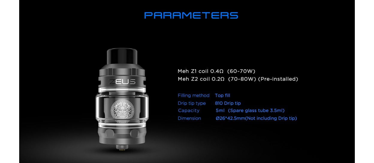 Geekvape Z Sub Ohm Tank Atomizer 5ml 7