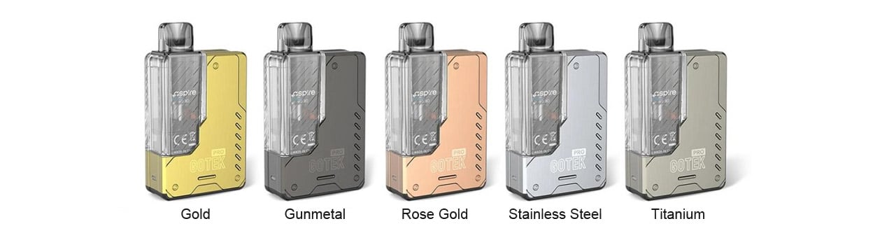 Aspire Gotek Pro Pod System Kit 1500mAh 4.5ml 2