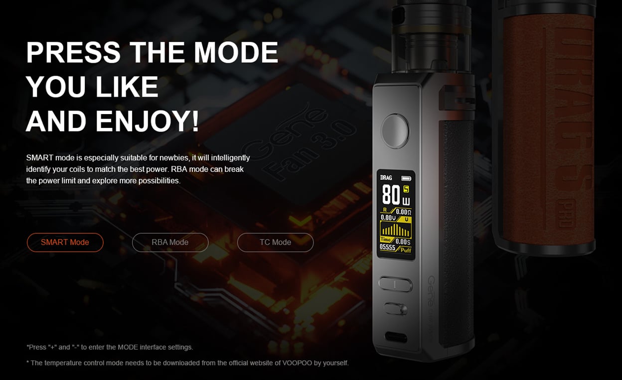 Voopoo Drag S Pro Pod Mod Kit 3000mAh 5.5ml 11