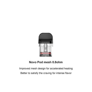 SMOK Novo Pod Cartridge for SMOK Novo, Novo 2, Novo 2s, Novo 3 Kit, Novo 2X Kit, Propod GT Kit, Novo Master Kit, Novo Master Box Kit, NOVO Pro Kit 2ml (3pcs/pack)