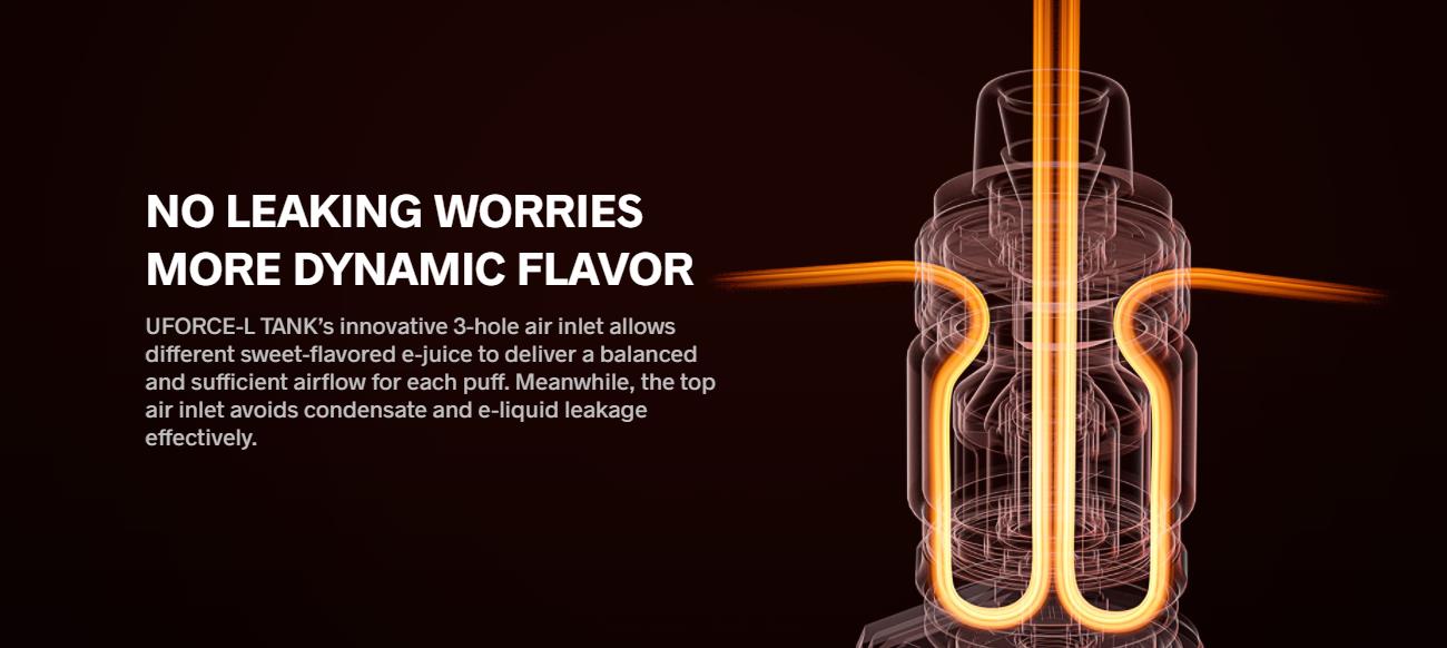 VOOPOO DRAG M100S 100W Mod Kit with Uforce-L Tank Atomizer 5.5ml 6