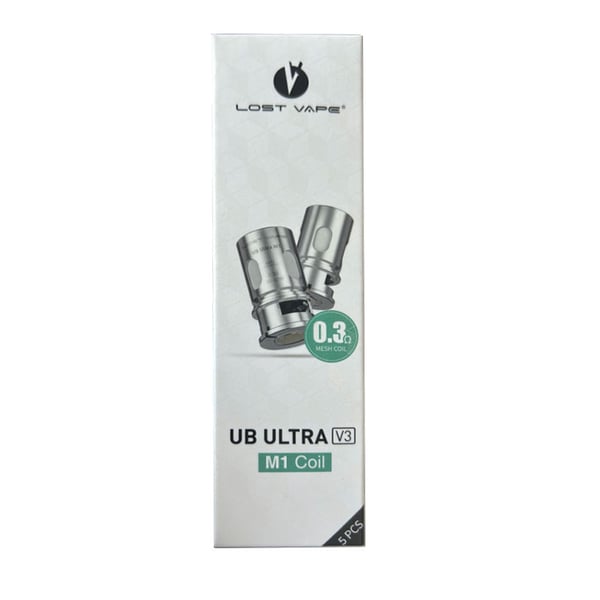 Lost Vape UB Ultra V3 Replacement Coil for Centaurus Q80 Kit / UB Ultra Empty Catridge (5pcs/pack)