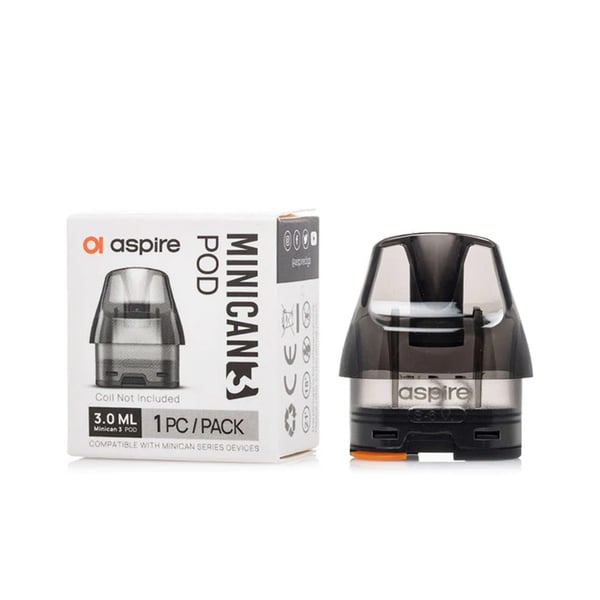 Aspire Minican 3 Pro /  Minican 2 / Minican+ / Minican / Minican 3 Empty Pod Cartridge 3ml