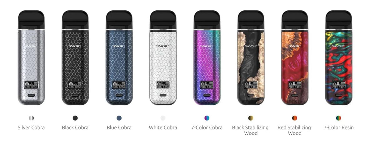 SMOK Novo X 25W Pod System Kit 800mAh 2ml 34